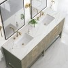 Emmeline 72" (Vanity Only Pricing) in Pebble Oak